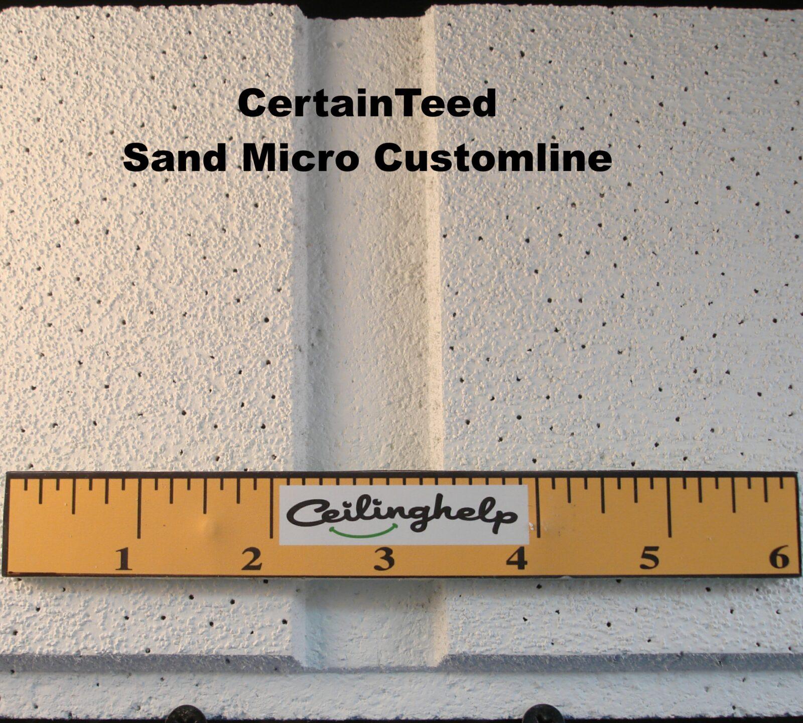 Certainteed Sand Micro At Www Ceilinghelp Com Ceiling Help