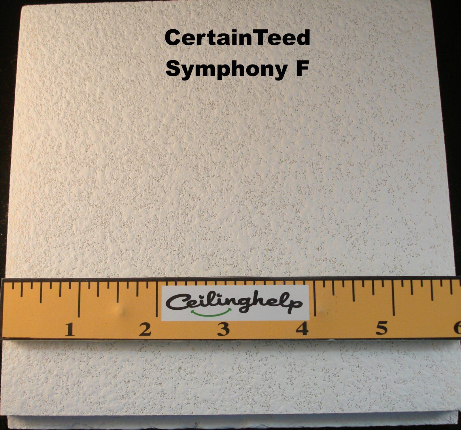 Certainteed Symphony F At Www Ceilinghelp Com Ceiling Help